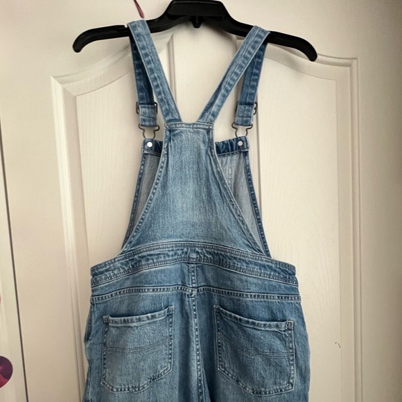 Cat and Jack Light wash overalls girl’s XL 14 / 16 - Picture 4 of 5